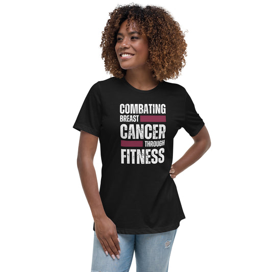 Breast Cancer Fitness Relaxed T-Shirt